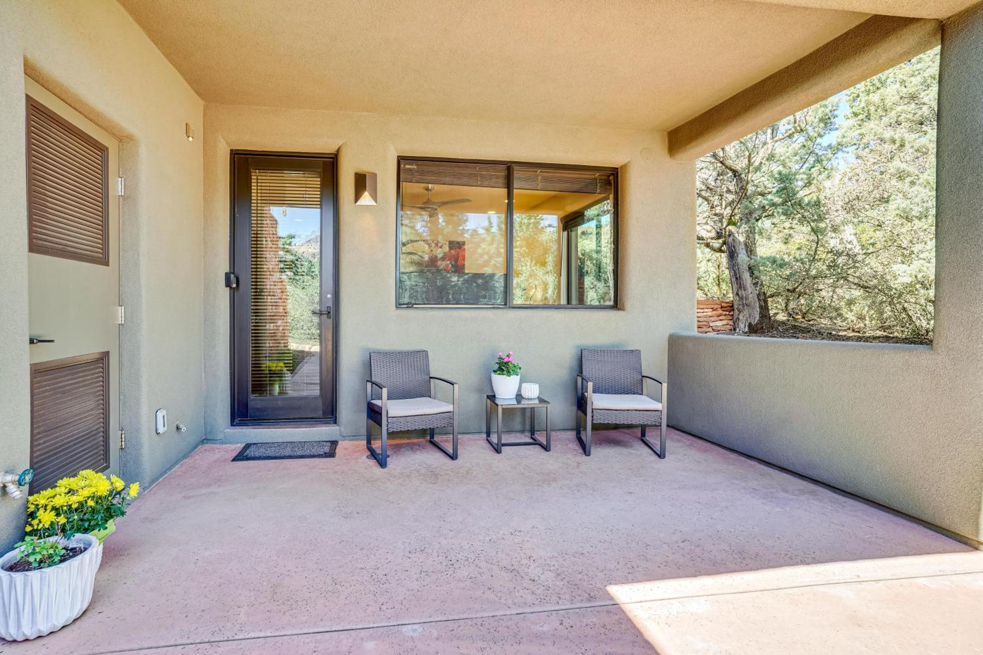 Sedona Couples Retreat With Patio Walk To Trails! Apartment Exterior photo