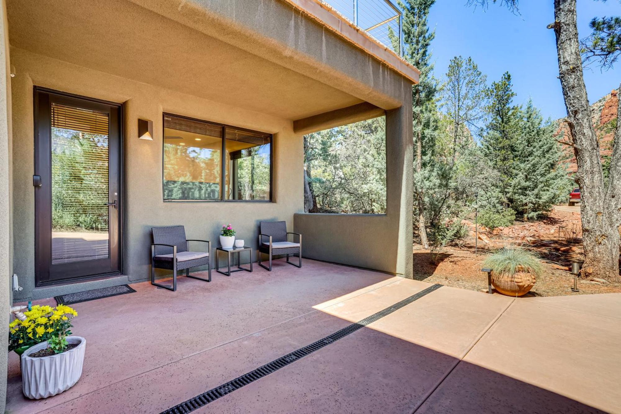Sedona Couples Retreat With Patio Walk To Trails! Apartment Exterior photo